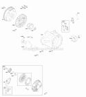Blower HousingShrouds Flywheel Rewind Starter Diagram and Parts List for 20L236-0111-G1  Briggs and Stratton Engine
